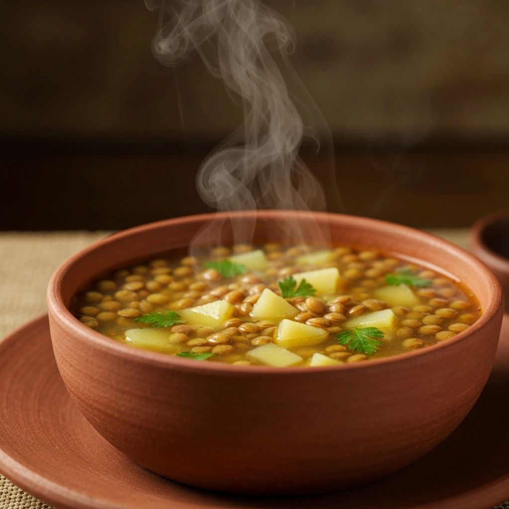 Turkish lentil soup